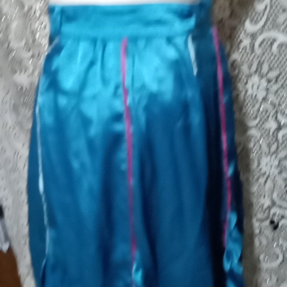 Elkont European Made satin ruffled skirt. Sz M - Picture 5 of 15